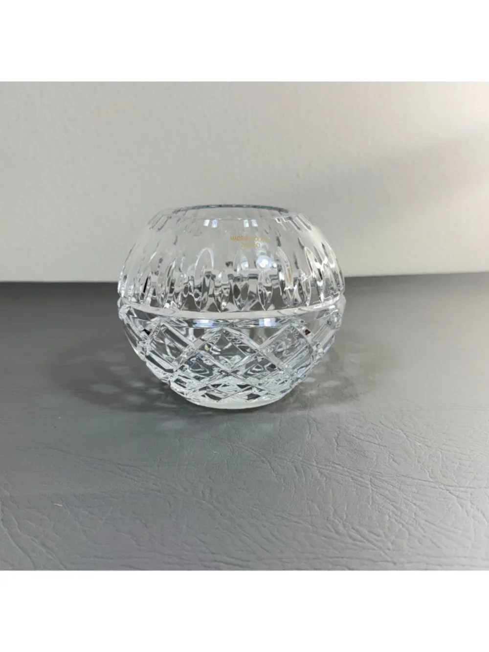 Polish Lead Crystal Rose Bowl 4